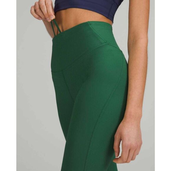 LULULEMON ATHLETICA Base Pace High-Rise Ribbed Tight 25' Size 8 - Picture 4 of 8